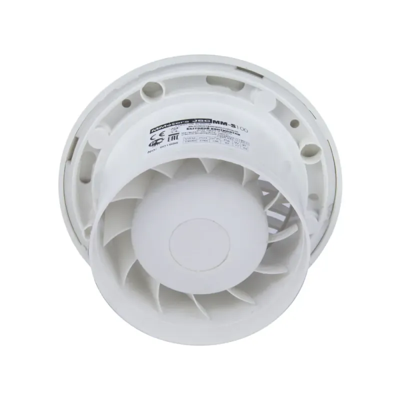 Varmebestandig badstuvifte MM-S ⌀100mm, 105 m³/t, plast