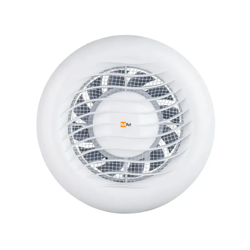 Varmebestandig badstuvifte MM-S ⌀100mm, 105 m³/t, plast